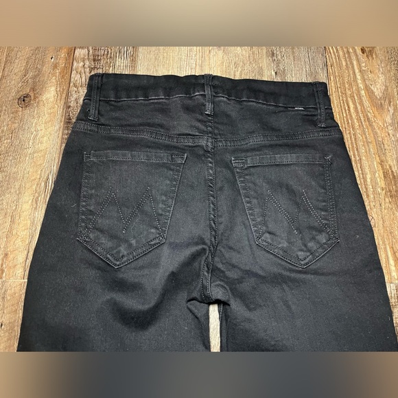 Mother High Waisted Looker in Not Guilty Black Women’s Denim Size 25 - Picture 7 of 7